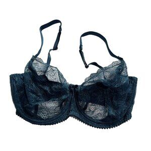 INTIMO Baklconette Lace Bra in Blue